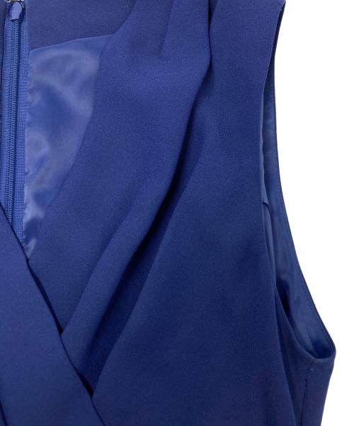 Diagram（ダイアグラム）Diagram (ダイアグラム) カシュクールドレス ブルー サイズ:SIZE 36の古着・服飾アイテム