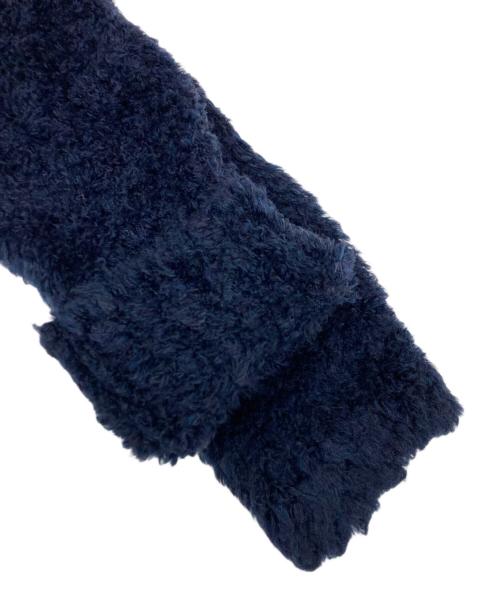 Name.（ネーム）Name. (ネーム) MALL YARN ZIP UP KNIT CARDIGAN ネイビー サイズ:SIZE 2の古着・服飾アイテム