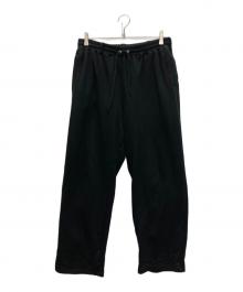 Name.（ネーム）の古着「ボンデージスウェットパンツ」｜ブラック