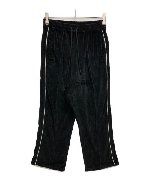 Name.（ネーム）Name. (ネーム) VELOUR TRACK PANTS ブラック サイズ:SIZE 1の古着・服飾アイテム