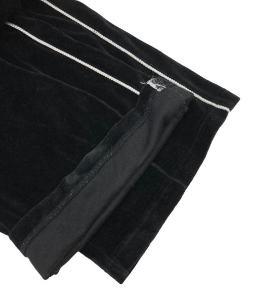 Name.（ネーム）Name. (ネーム) VELOUR TRACK PANTS ブラック サイズ:SIZE 1の古着・服飾アイテム