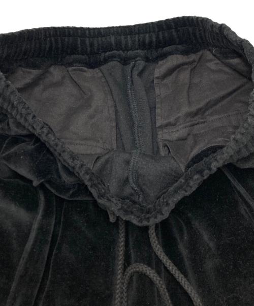 Name.（ネーム）Name. (ネーム) VELOUR TRACK PANTS ブラック サイズ:SIZE 1の古着・服飾アイテム
