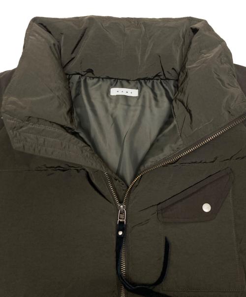 Name.（ネーム）Name. (ネーム) BICOLOR DOWN JACKET オリーブ サイズ:SIZE 1の古着・服飾アイテム