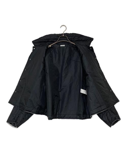 Name.（ネーム）Name. (ネーム) CZ STRIPE QUILTING JACKET ブラック サイズ:SIZE 0の古着・服飾アイテム