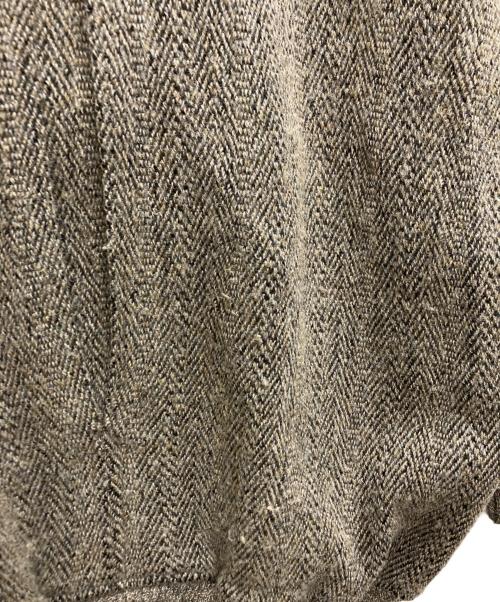 ISSEY MIYAKE MEN（イッセイミヤケメン）ISSEY MIYAKE MEN (イッセイミヤケメン) フェイクレイヤードニットブルゾン ベージュ サイズ:SIZE FREEの古着・服飾アイテム