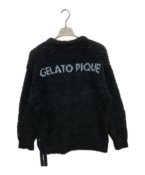 gelato pique（ジェラートピケ）gelato pique (ジェラートピケ) WILDSWANS (ワイルドスワンズ) ジェラートベアジャガードプルオーバー ブラック サイズ:SIZE MLの古着・服飾アイテム