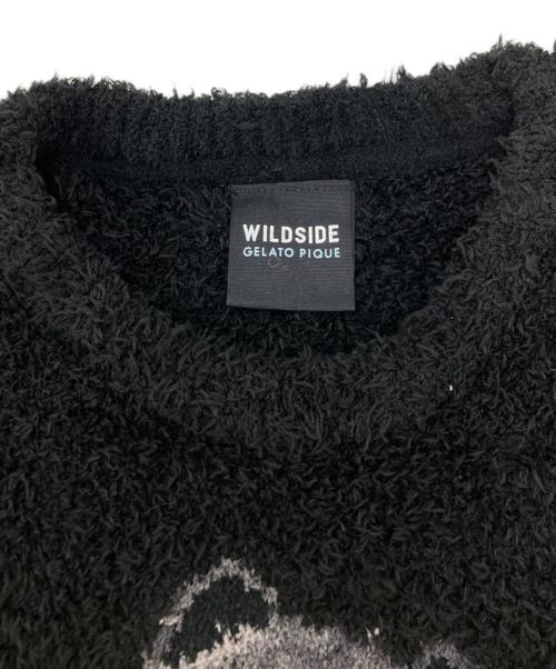 gelato pique（ジェラートピケ）gelato pique (ジェラートピケ) WILDSWANS (ワイルドスワンズ) ジェラートベアジャガードプルオーバー ブラック サイズ:SIZE MLの古着・服飾アイテム