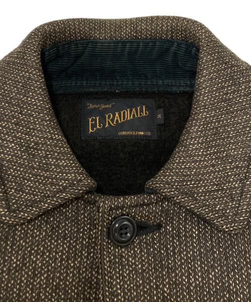 RADIALL（ラディアル）RADIALL (ラディアル) ビーチジャケット ブラウン サイズ:SIZE 36の古着・服飾アイテム