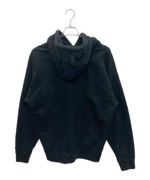 LACOSTE（ラコステ）LACOSTE (ラコステ) ONE PIECE (ワンピース) 扉絵プリントフーディー ブラック サイズ:SIZE 4の古着・服飾アイテム