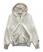 MISTER FREEDOM×SUGAR CANEミスターフリーダム×シュガーケーン）の古着「11.5oz. HOODIE ZIP SWEATSHIRT The CONTENDER」｜ベージュ