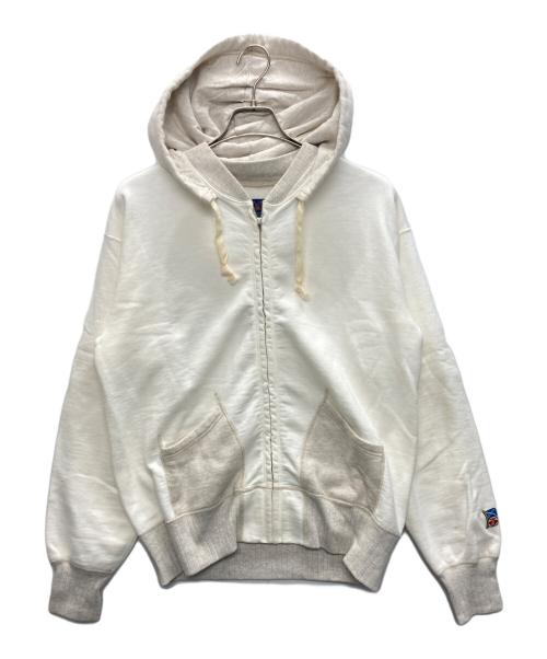 MISTER FREEDOM（ミスターフリーダム）Mister Freedom (ミスターフリーダム) SUGAR CANE (シュガーケーン) 11.5oz. HOODIE ZIP SWEATSHIRT The CONTENDER ベージュ サイズ:SIZE Lの古着・服飾アイテム