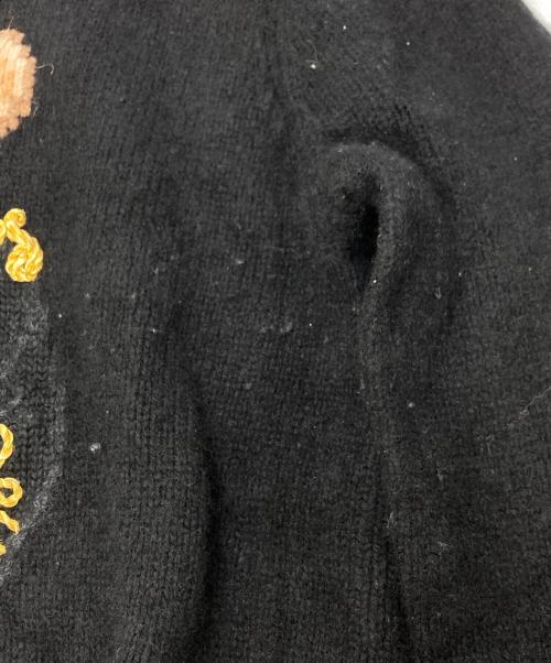 POLO RALPH LAUREN（ポロ・ラルフローレン）POLO RALPH LAUREN (ポロ・ラルフローレン) ポロベアウールニット ブラック サイズ:SIZE XSの古着・服飾アイテム