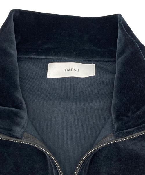 MARKA（マーカ）MARKA (マーカ) ベロアトラックジャケット ブラック サイズ:SIZE 3の古着・服飾アイテム