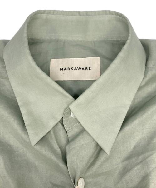 MARKAWARE（マーカウェア）MARKAWARE (マーカウェア) COMFORT FIT SHIRT オリーブ サイズ:SIZE 1の古着・服飾アイテム