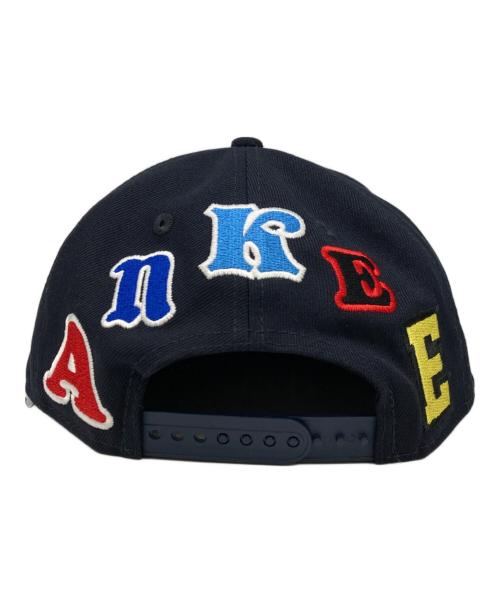 New Era（ニューエラ）New Era (ニューエラ) SAINT MICHAEL (セントマイケル) BORN & RAISED 59FIFTY Baseball Cap ネイビーの古着・服飾アイテム