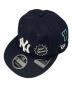 New Era（ニューエラ）の古着「BORN & RAISED 59FIFTY Baseball Cap」｜ネイビー