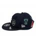 New Era (ニューエラ) SAINT MICHAEL (セントマイケル) BORN & RAISED 59FIFTY Baseball Cap ネイビー：13000円