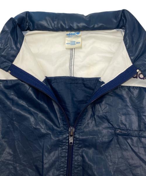 adidas（アディダス）adidas (アディダス) ヴィンテージウインドブレーカー ネイビー×ホワイト サイズ:不明の古着・服飾アイテム