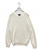 LAND'S ENDランズエンド）の古着「ドリフターセーター」｜ホワイト