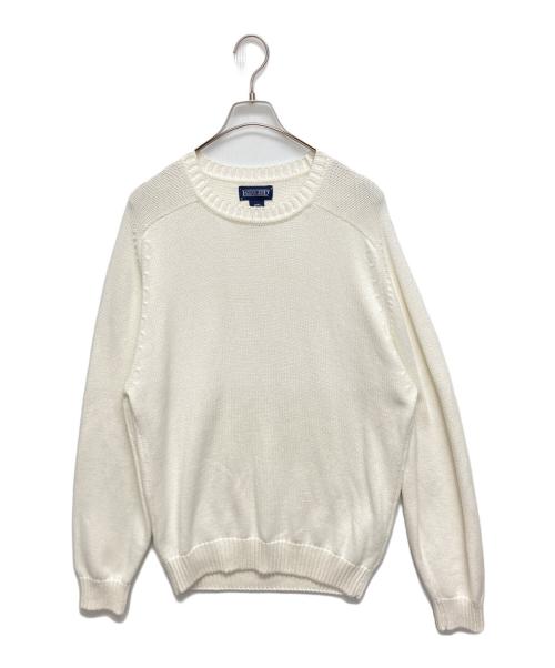 LAND'S END（ランズエンド）LAND'S END (ランズエンド) ドリフターセーター ホワイト サイズ:SIZE Mの古着・服飾アイテム