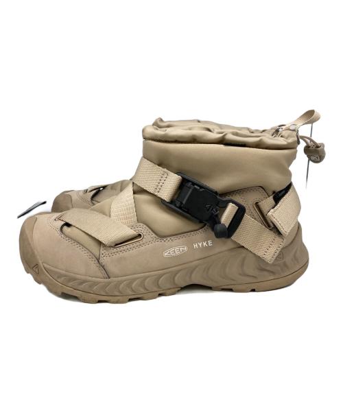 KEEN（キーン）KEEN (キーン) HYKE (ハイク) Hoodzerra NXIS WP ベージュ サイズ:EU40.5の古着・服飾アイテム