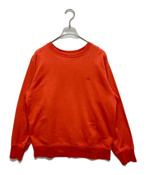 THE NORTHFACE PURPLELABEL（ザ・ノースフェイス パープルレーベル）THE NORTHFACE PURPLELABEL (ザ・ノースフェイス パープルレーベル) 10oz Mountain Crew Neck Sweat オレンジ サイズ:SIZE Lの古着・服飾アイテム