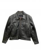 Red Bullレッドブル）の古着「ライナー付きレザージャケット」｜ブラック