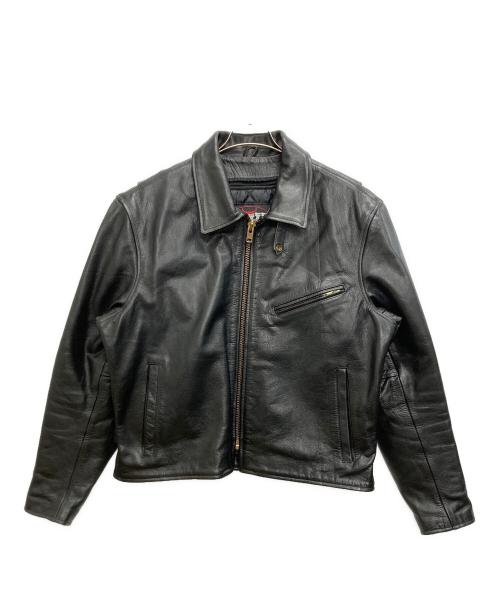 Red Bull（レッドブル）Red Bull (レッドブル) ライナー付きレザージャケット ブラック サイズ:LBの古着・服飾アイテム