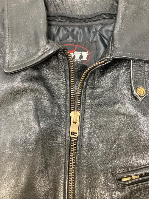 Red Bull（レッドブル）Red Bull (レッドブル) ライナー付きレザージャケット ブラック サイズ:LBの古着・服飾アイテム