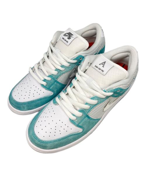 NIKE SB（ナイキエスビー）NIKE SB (ナイキエスビー) APRIL SKATEBOARDS (エイプリル・スケートボード) Dunk Low Pro QS ホワイト サイズ:US9.5の古着・服飾アイテム