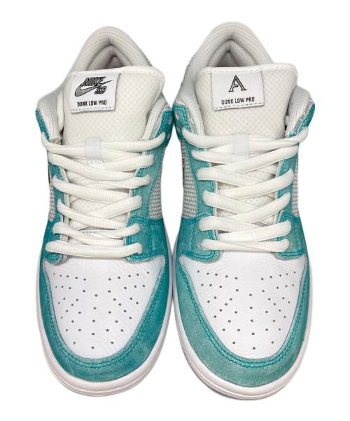 NIKE SB（ナイキエスビー）NIKE SB (ナイキエスビー) APRIL SKATEBOARDS (エイプリル・スケートボード) Dunk Low Pro QS ホワイト サイズ:US9.5の古着・服飾アイテム