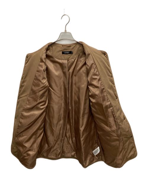 LAUREN RALPH LAUREN（ローレンラルフローレン）LAUREN RALPH LAUREN (ローレンラルフローレン) キルティングコート ベージュ サイズ:SIZE Lの古着・服飾アイテム