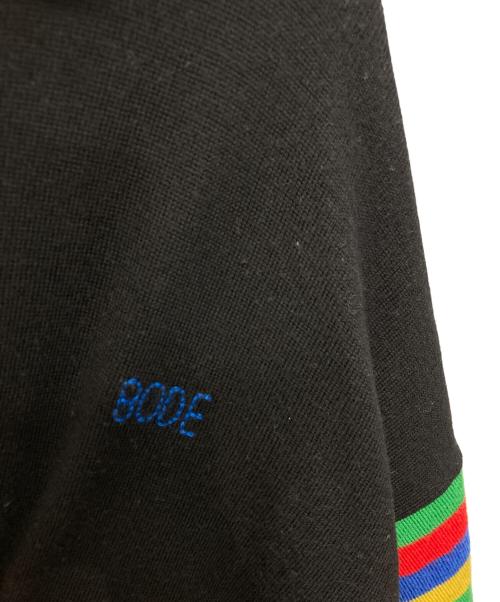 BODE（ボーディ）BODE (ボーディ) Long Sleeve Knitted Logo Polo ブラック サイズ:SIZE XLの古着・服飾アイテム