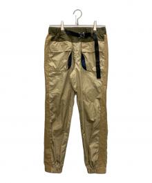 sacai（サカイ）の古着「Grosgrain Mix Pants」｜ベージュ