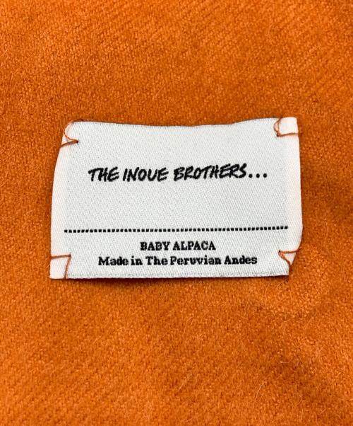 THE INOUE BROTHERS（イノウエブラザーズ）THE INOUE BROTHERS (イノウエブラザーズ) アルパカストール オレンジ サイズ:SIZE FREEの古着・服飾アイテム