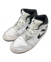 NIKE（ナイキ）の古着「NIKE Air Jordan 1 Mid White Black」｜ホワイト