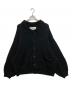 VOAAOV（ヴォアーブ）の古着「MOHAIR KNIT Blouson Cardigan」｜ブラック