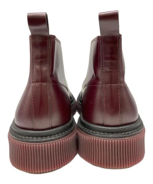ADIEV（アデュー）ADIEV (アデュー) レザーブーツ ボルドー サイズ:SIZE 43の古着・服飾アイテム
