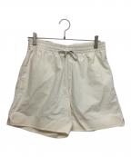 DESCENTE PAUSEデサントポーズ）の古着「スリットショーツ」｜アイボリー