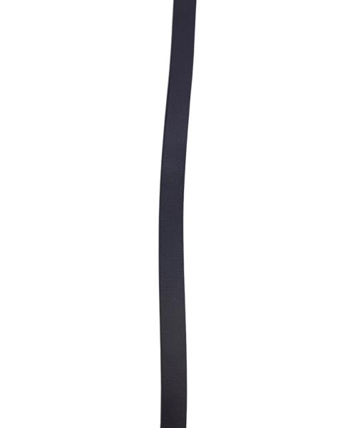 Maison Martin Margiela（メゾンマルタンマルジェラ）Maison Martin Margiela (メゾンマルタンマルジェラ) ナローレザーベルト グレー サイズ:SIZE 80の古着・服飾アイテム