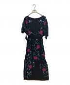 Velnicaヴェルニカ）の古着「刺繍ワンピース」｜ブラック