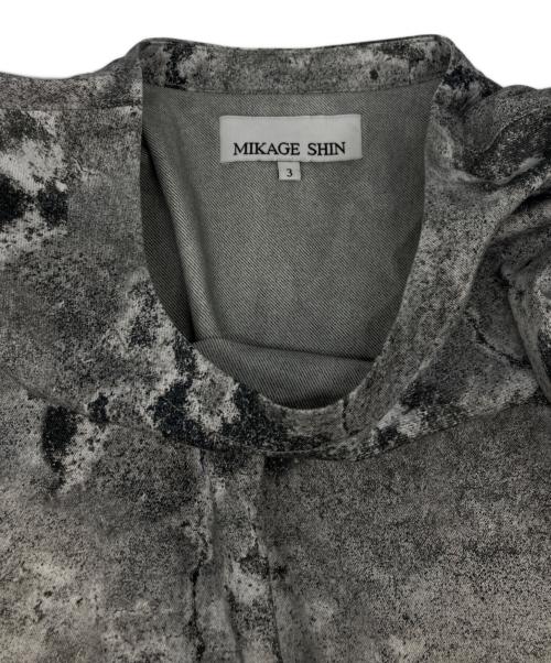 MIKAGE SHIN（ミカゲ シン）MIKAGE SHIN (ミカゲ シン) SABI DENIM TANK TOP グレー サイズ:３の古着・服飾アイテム