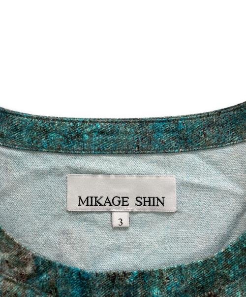 MIKAGE SHIN（ミカゲ シン）MIKAGE SHIN (ミカゲ シン) SABI DENIM TANK TOP グリーン サイズ:3の古着・服飾アイテム