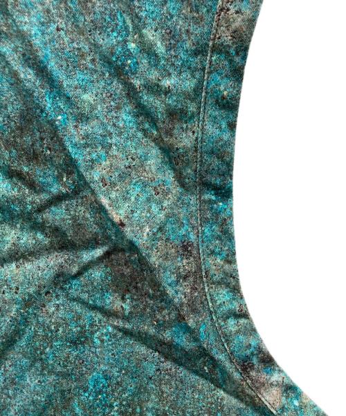 MIKAGE SHIN（ミカゲ シン）MIKAGE SHIN (ミカゲ シン) SABI DENIM TANK TOP グリーン サイズ:3の古着・服飾アイテム