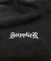 中古・古着 SUPPLIER (サプライヤー) FIRE PETTERN RHINESTONE ZIP HOODIE ブラック サイズ:SIZE M：9000円