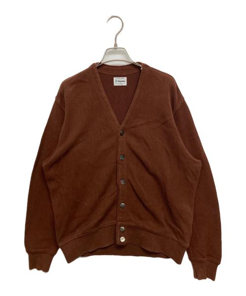 Yonetomi（ヨネトミ）Yonetomi (ヨネトミ) GIMA COTTON KNIT C/D ブラウン サイズ:SIZE 2の古着・服飾アイテム