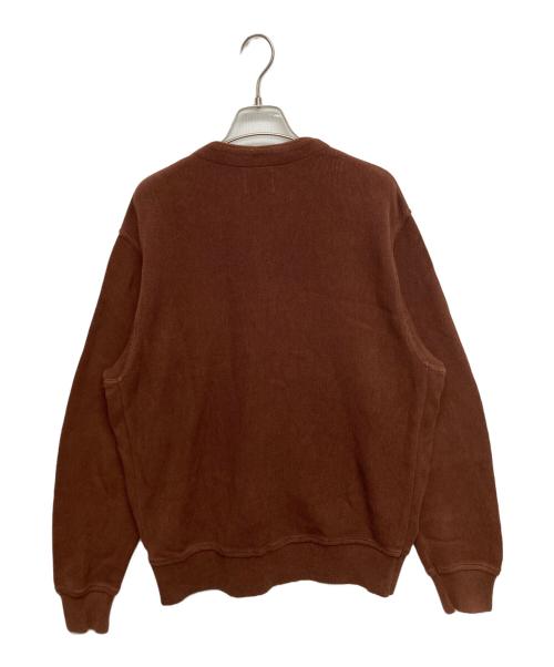 Yonetomi（ヨネトミ）Yonetomi (ヨネトミ) GIMA COTTON KNIT C/D ブラウン サイズ:SIZE 2の古着・服飾アイテム