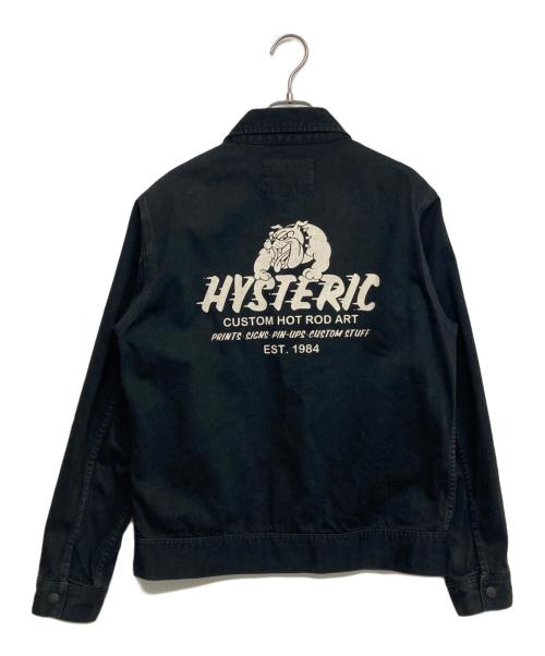 Hysteric Glamour（ヒステリックグラマー）Hysteric Glamour (ヒステリックグラマー) ホットロッドジャケット ブラック サイズ:SIZE Sの古着・服飾アイテム