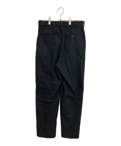 MARKAWARE（マーカウェア）MARKAWARE (マーカウェア) CLASSIC FIT DOUBLE PLEATED TROUSERS ブラック サイズ:SIZE 2の古着・服飾アイテム