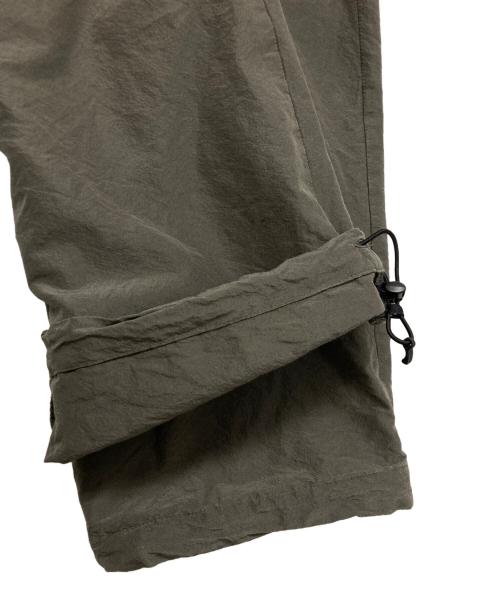 MARKAWARE（マーカウェア）MARKAWARE (マーカウェア) BRATAC SILK × ORGANIC WOOL TAFFETA WIDE TRUCK PANTS グレー サイズ:SIZE 2の古着・服飾アイテム